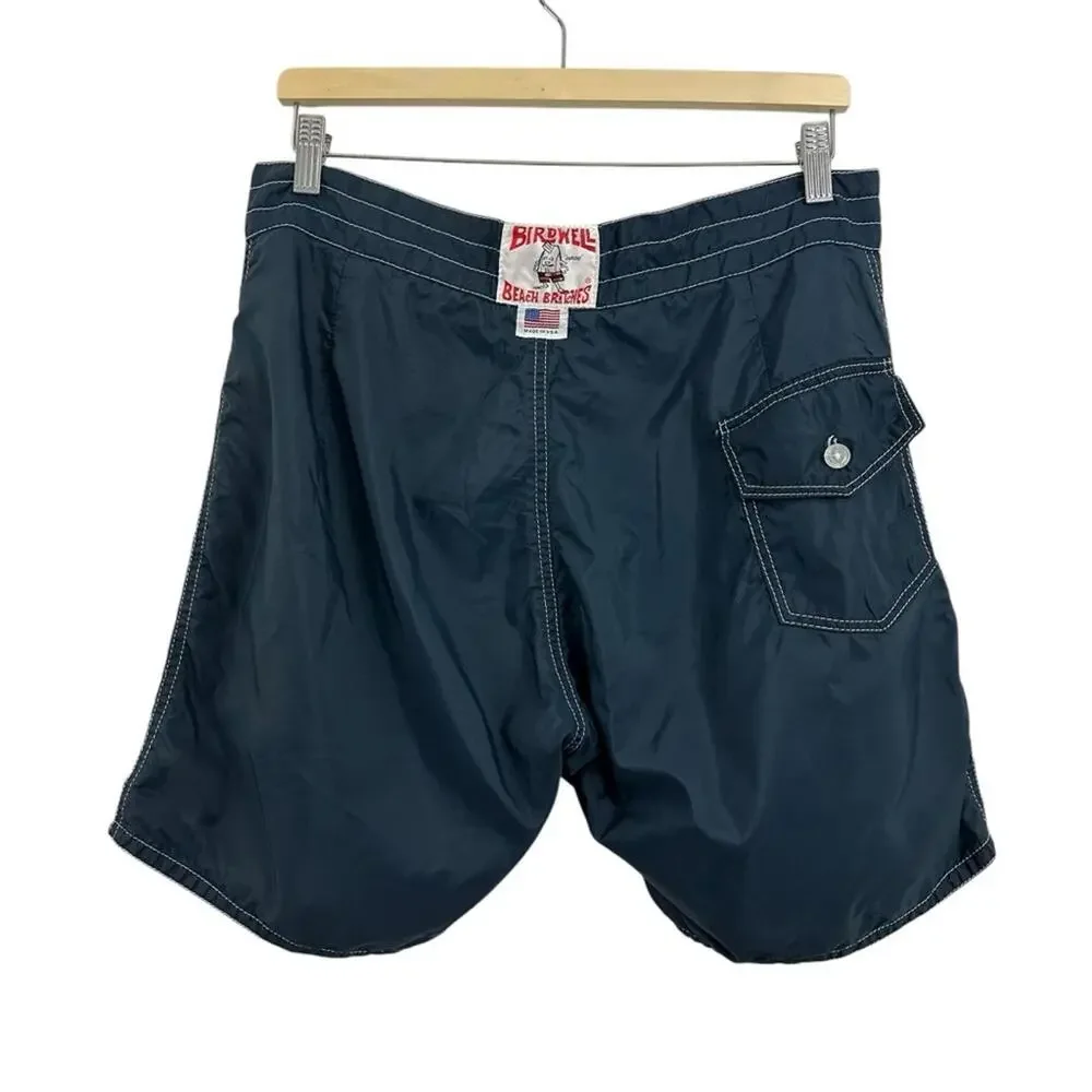 Birdwell Beach Britches Boardshorts Mens Surf Swim Made USA Size 34 - Picture 2 of 3